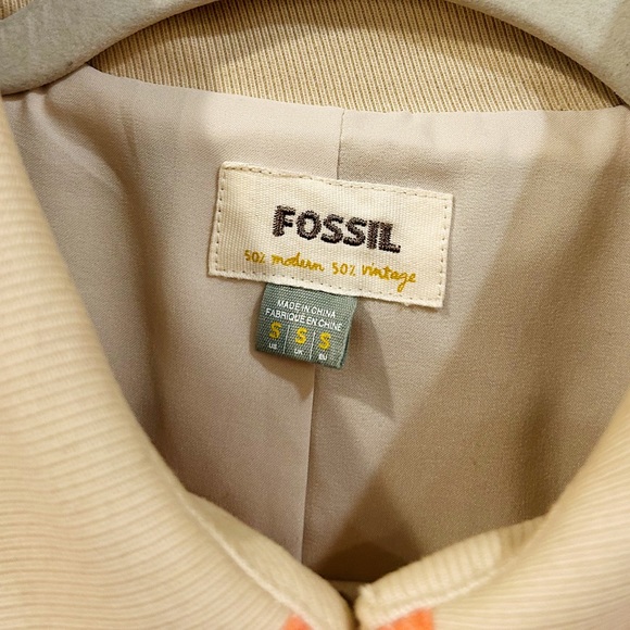 Fossil tan pea coat - Picture 2 of 4
